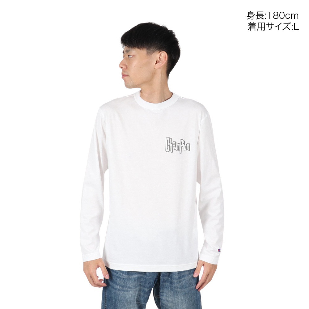 チャンピオン-ヘリテイジ（CHAMPION-HERITAGE）（メンズ）26s グラフィック 長袖Tシャツ C3-C418 010