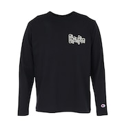 (メンズ)26s グラフィック 長袖Tシャツ C3-C418 090