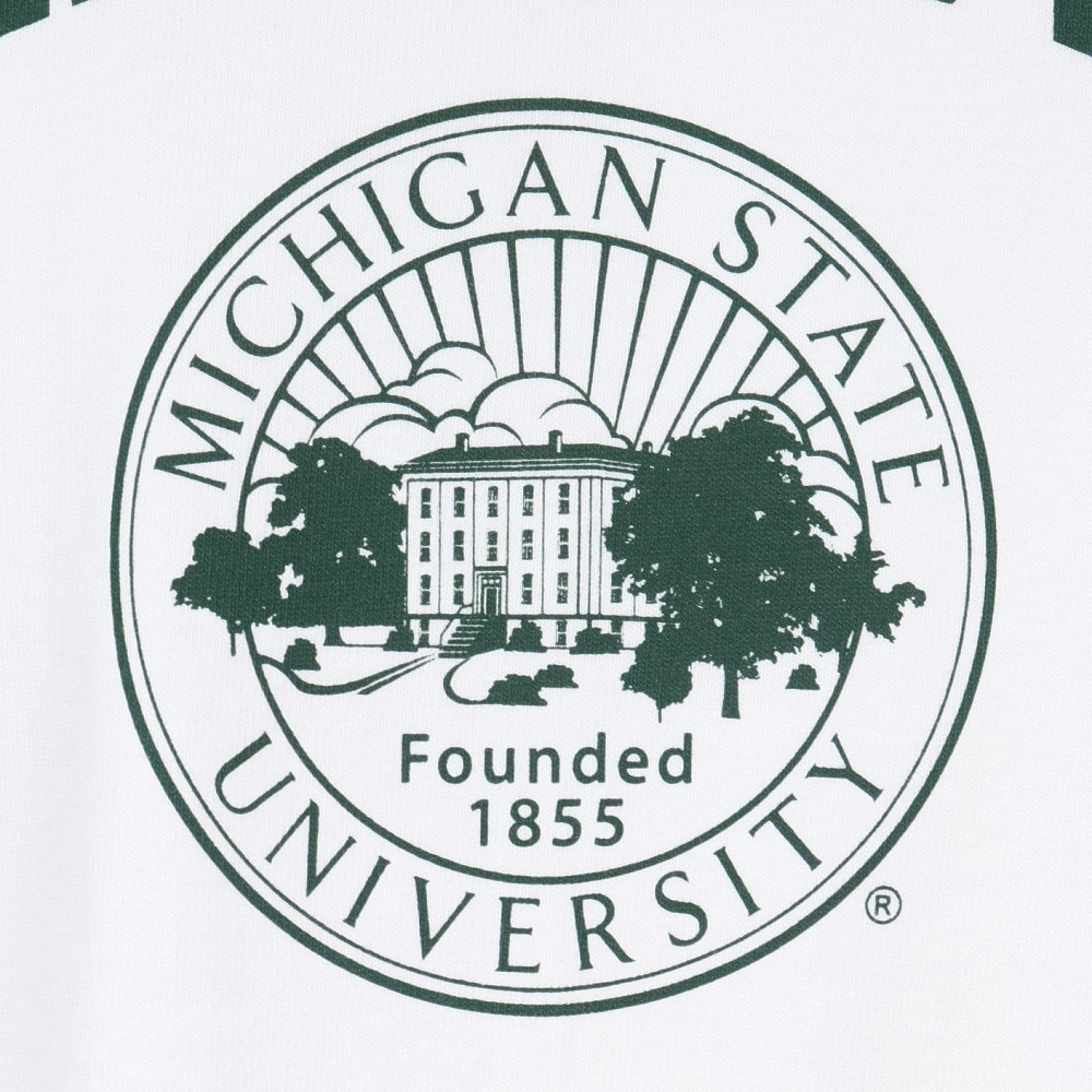 チャンピオン-ヘリテイジ（CHAMPION-HERITAGE）（メンズ）USA T1011 長袖Tシャツ Michigan State University C5-C405 010