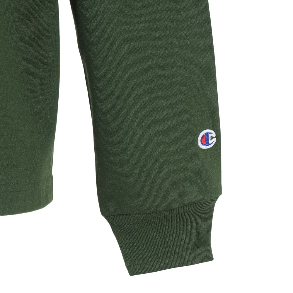チャンピオン-ヘリテイジ（CHAMPION-HERITAGE）（メンズ）USA T1011 長袖Tシャツ Michigan State University C5-C405 560