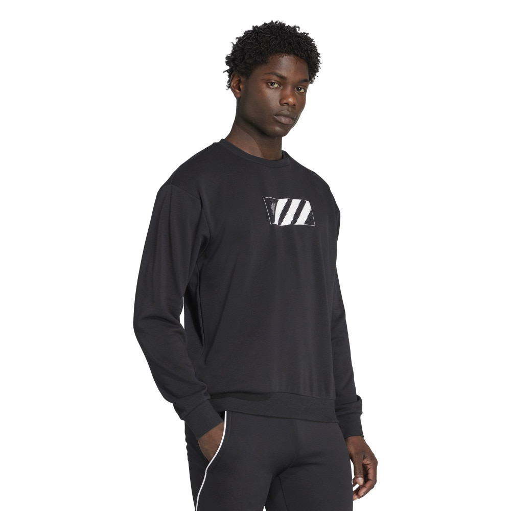 アディダス（adidas）（メンズ）コパ グラフィック 長袖 スウェット