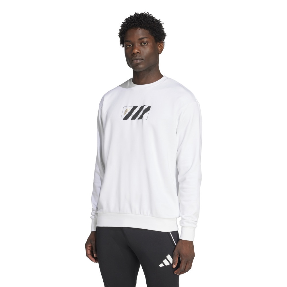 アディダス（adidas）（メンズ）コパ グラフィック 長袖 スウェットシャツ JXY75-JM8936