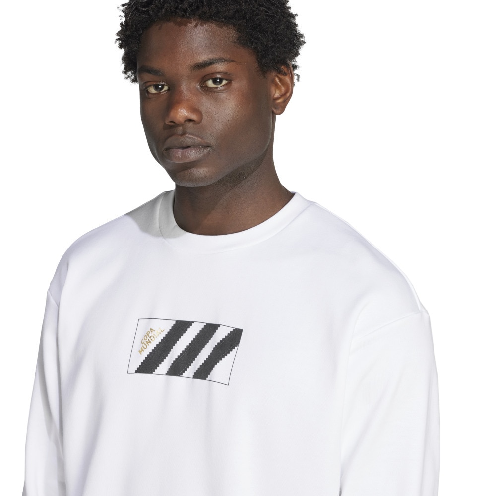 アディダス（adidas）（メンズ）コパ グラフィック 長袖 スウェットシャツ JXY75-JM8936