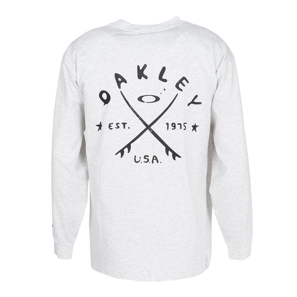 オークリー（OAKLEY）（メンズ）ESSEN 長袖Tシャツ EST FOA408445-28B