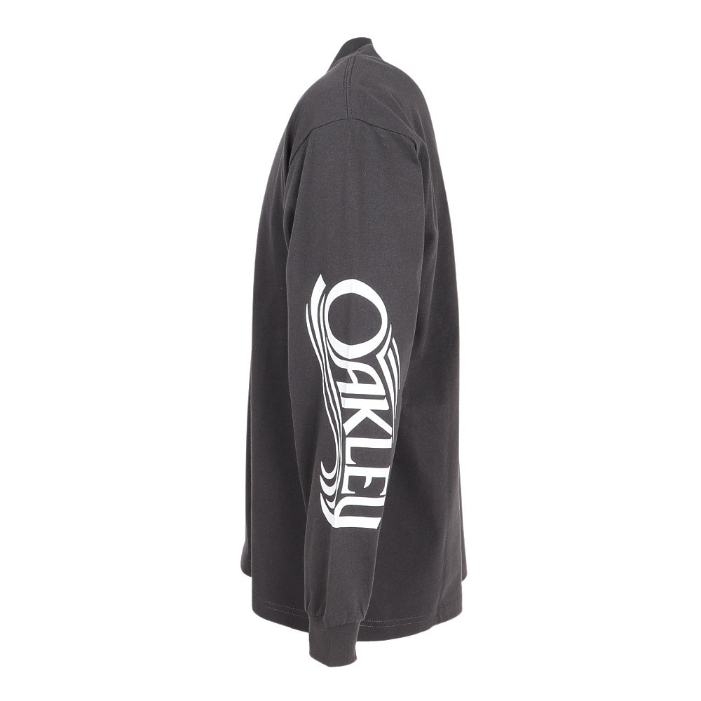 オークリー（OAKLEY）（メンズ）ESSEN 長袖Tシャツ CURVE FOA408446