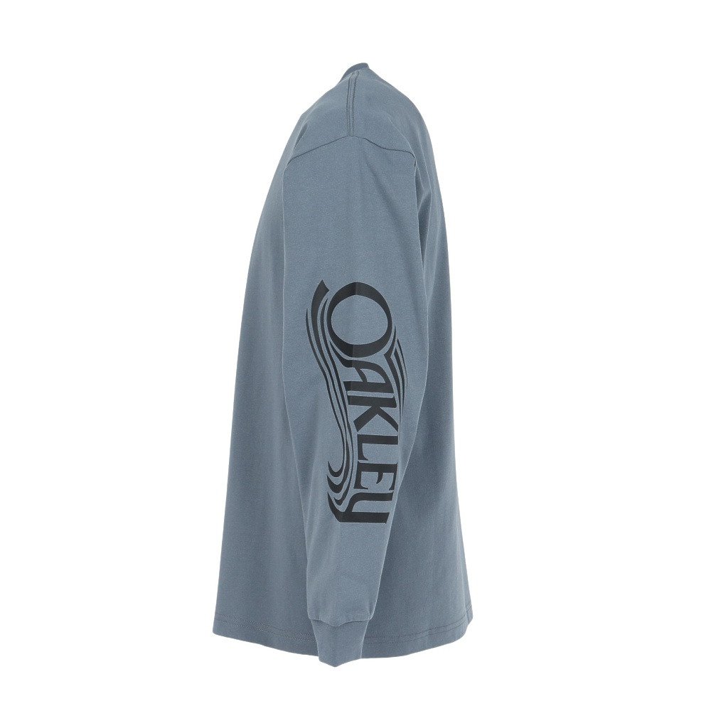オークリー（OAKLEY）（メンズ）ESSEN 長袖Tシャツ CURVE FOA408446