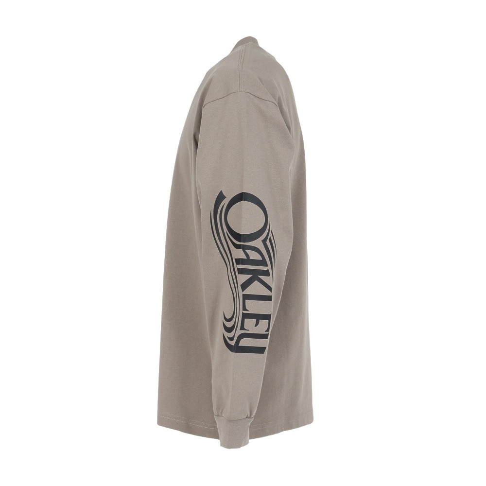 オークリー（OAKLEY）（メンズ）ESSEN 長袖Tシャツ CURVE FOA408446-881