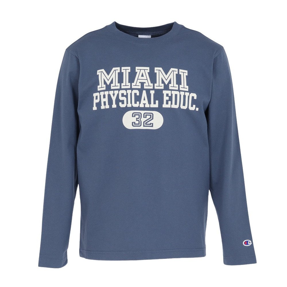 CHAMPION-HERITAGE BA COLLEGE PRINT ����T�V���c C3-D412 385 �l �_�[�N�u���[ �A�E�g�h�A
