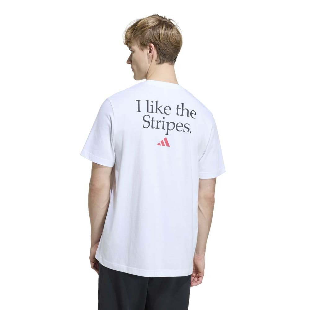 アディダス（adidas）（メンズ）I LIKE THE STRIPES グラフィック T