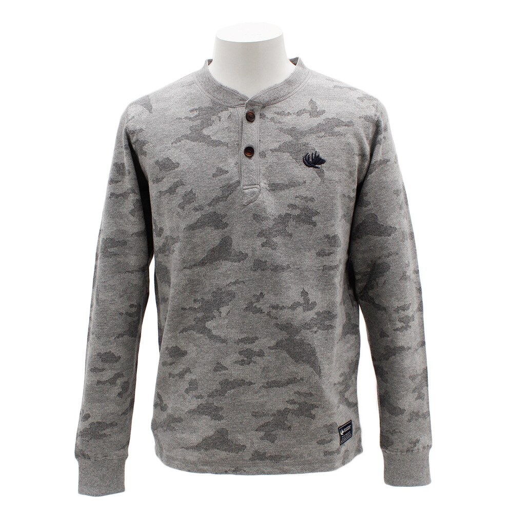  Tシャツ メンズ 長袖 JQ CAMO 863EK8HD2708 MGRY