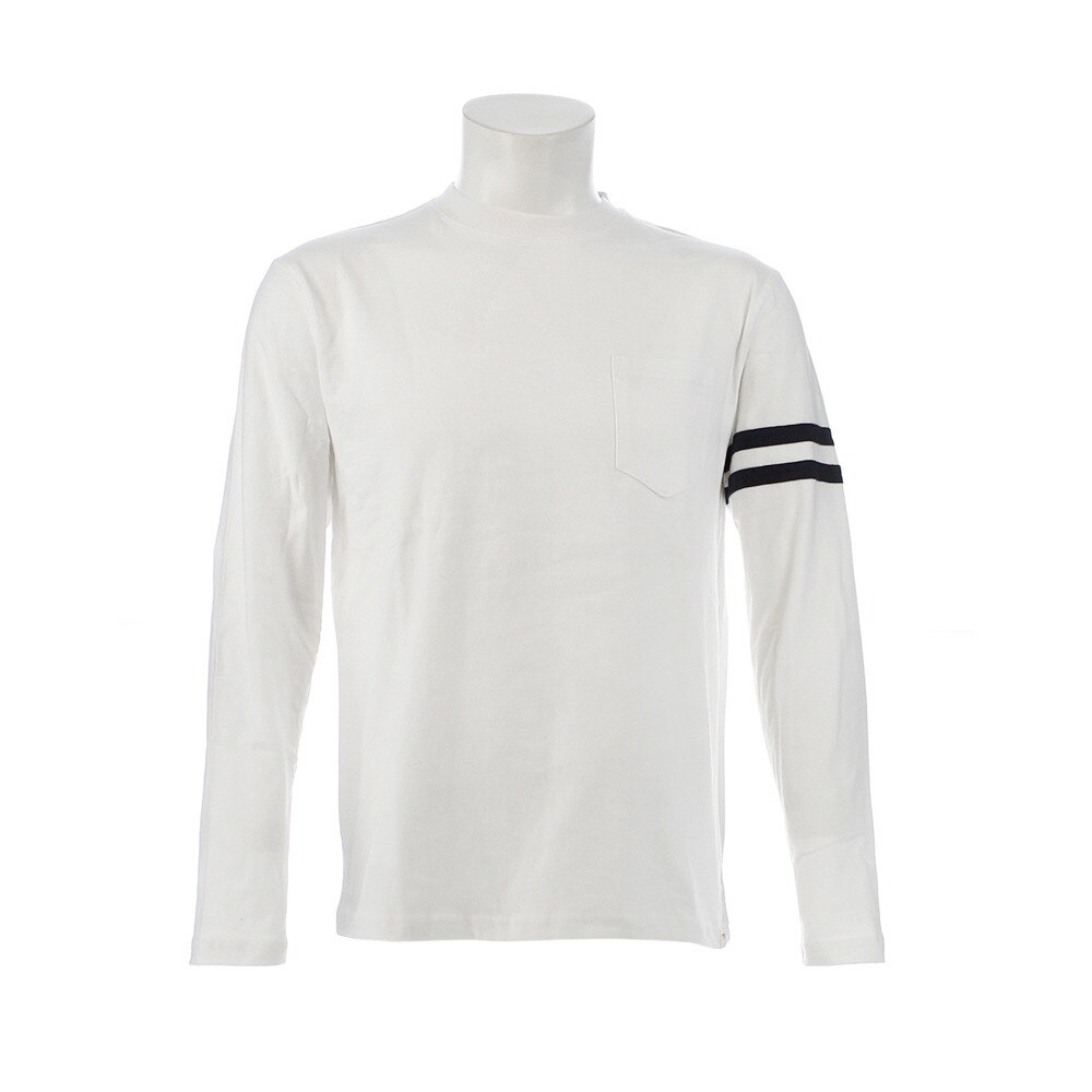  Tシャツ メンズ 長袖 USコットン - TUSCLS-18FRL WHT オンライン価格