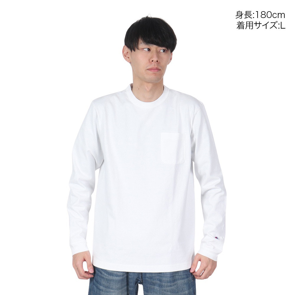 チャンピオン-ヘリテイジ（CHAMPION-HERITAGE）（メンズ）Tシャツ メンズ 長袖 C5-P401 010 オンライン価格