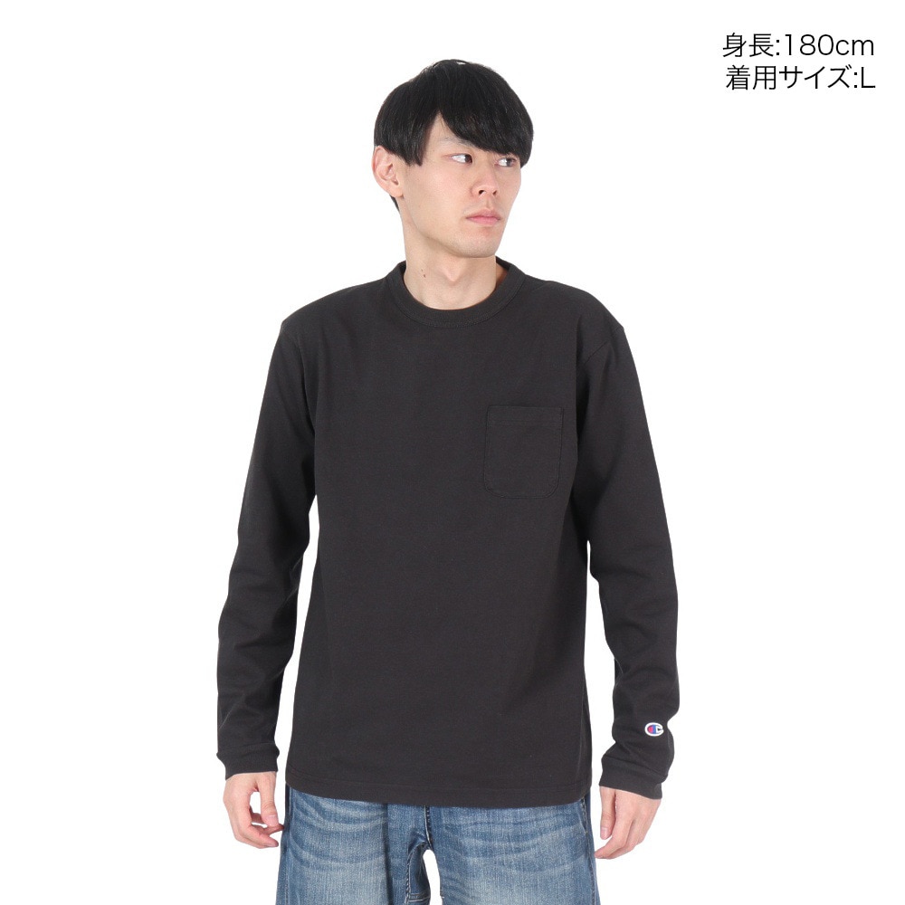 チャンピオン-ヘリテイジ（CHAMPION-HERITAGE）（メンズ）Tシャツ メンズ 長袖 C5-P401 090 オンライン価格