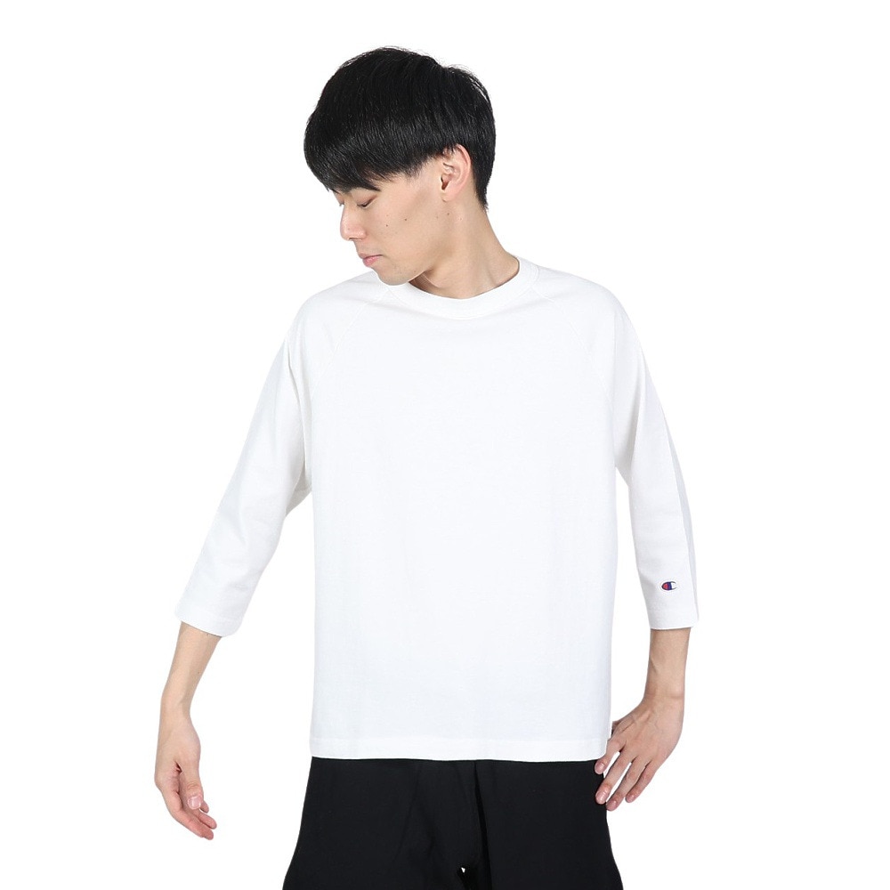 チャンピオン-ヘリテイジ（CHAMPION-HERITAGE）（メンズ）ラグラン3/4スリーブ Tシャツ C5-P404 010