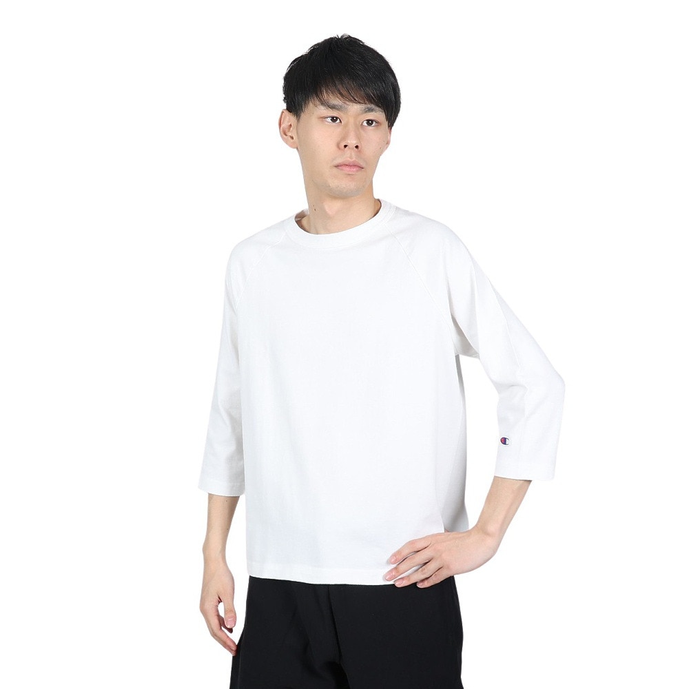 ラグラン3/4スリーブ Tシャツ C5-P404 010の画像