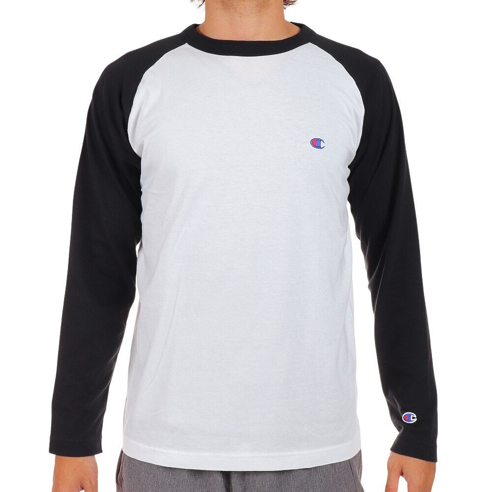 チャンピオン-ヘリテイジ（CHAMPION-HERITAGE）（メンズ）Tシャツ メンズ 長袖 ラグラン C3-P402 090 オンライン価格