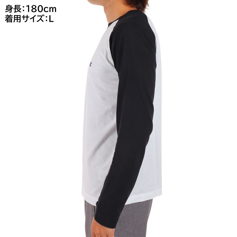 チャンピオン-ヘリテイジ（CHAMPION-HERITAGE）（メンズ）Tシャツ メンズ 長袖 ラグラン C3-P402 090 オンライン価格