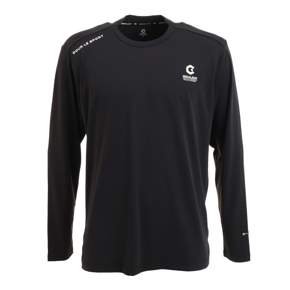  ドライプラス シャインブロック長袖Tシャツ 863GM1HD6834 BLK