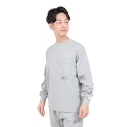 (メンズ)長袖Tシャツ メンズ 1000 レギュラーフィット AMT25023HGR
