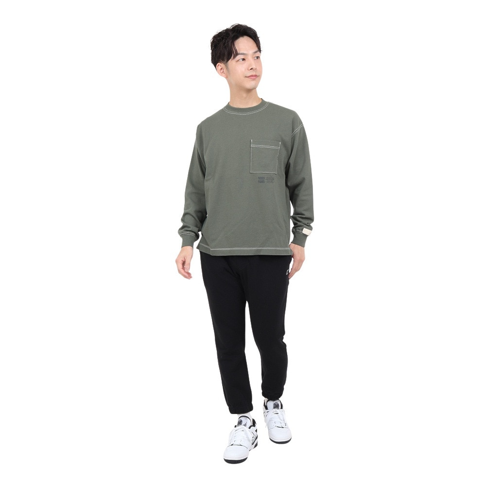 ニューバランス（new balance）（メンズ）長袖Tシャツ メンズ 1000 レギュラーフィット AMT25023NSE