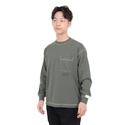 (メンズ)長袖Tシャツ メンズ 1000 レギュラーフィット AMT25023NSE