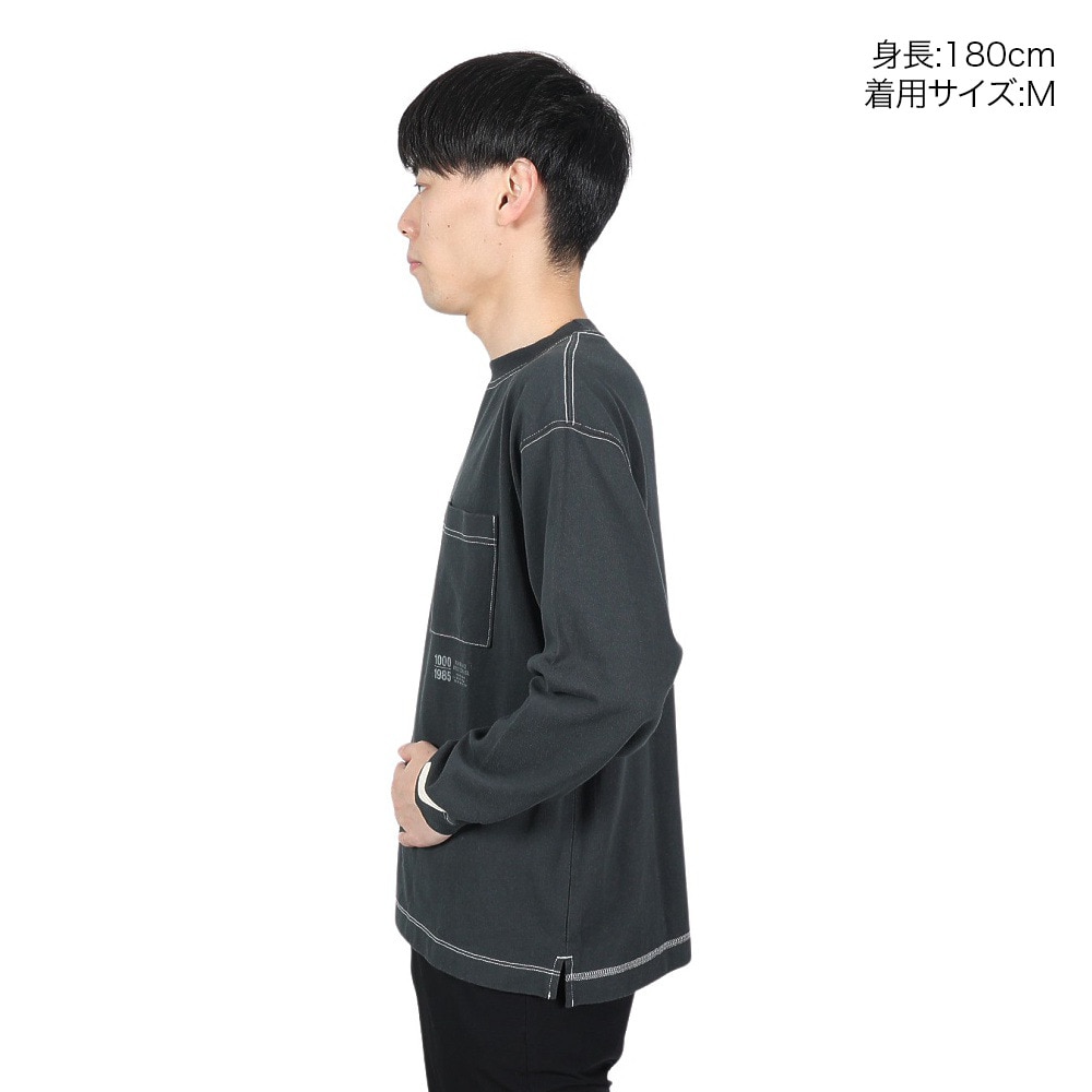 ニューバランス（new balance）（メンズ）長袖Tシャツ メンズ 1000 レギュラーフィット AMT25023PHM