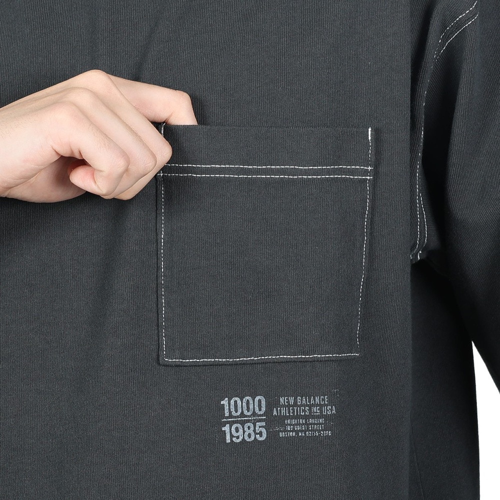 ニューバランス（new balance）（メンズ）長袖Tシャツ メンズ 1000 レギュラーフィット AMT25023PHM