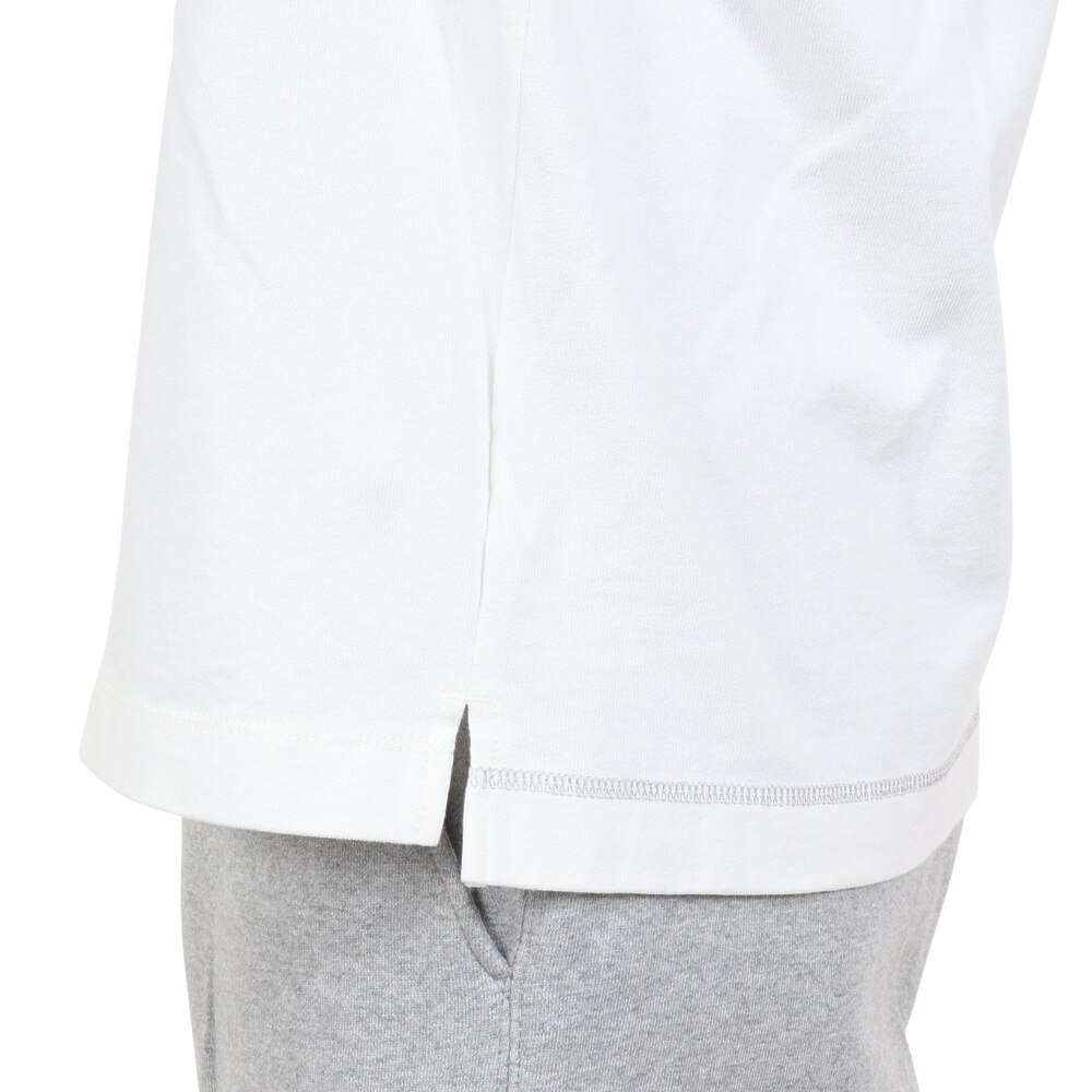ニューバランス（new balance）（メンズ）長袖Tシャツ メンズ 白 1000 オーバーサイズフィット AMT25024SST