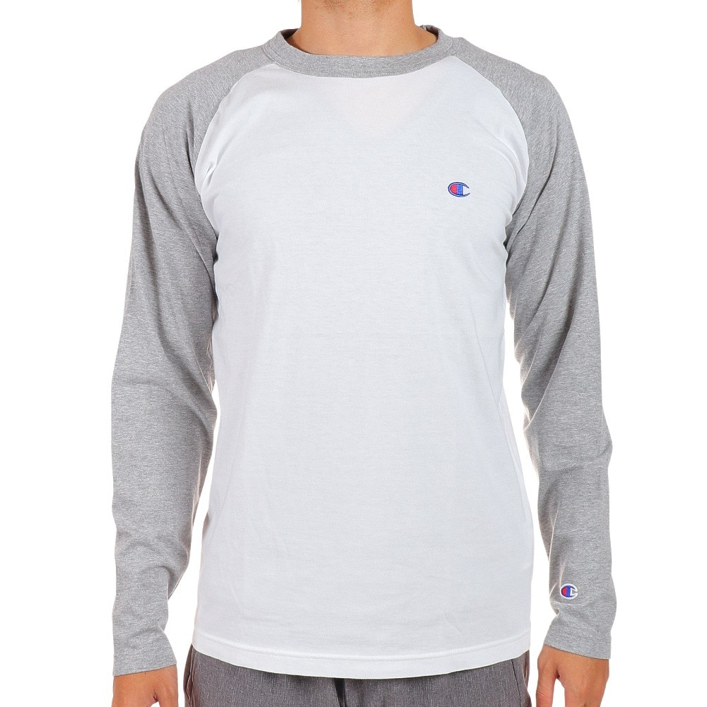 チャンピオン-ヘリテイジ（CHAMPION-HERITAGE）（メンズ）長袖Tシャツ メンズ ラグラン C3-P402 070N