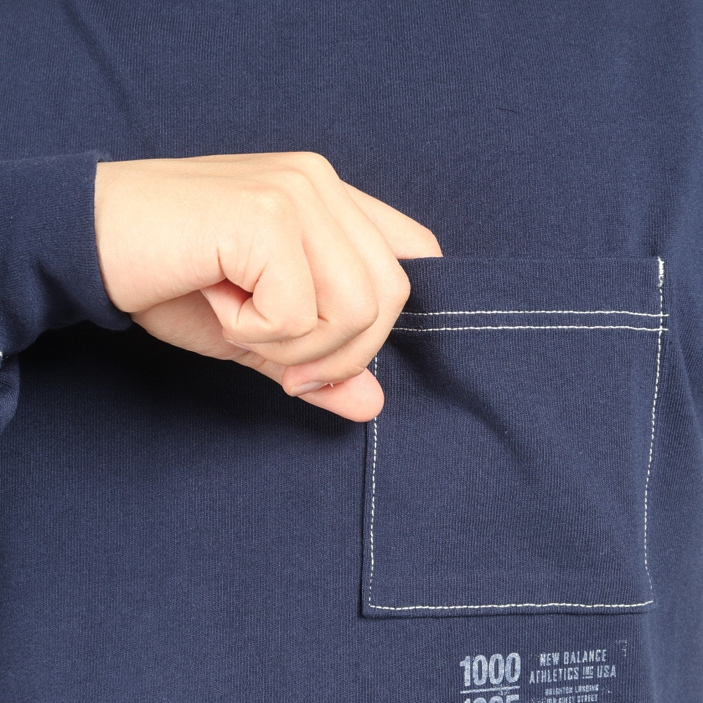 ニューバランス（new balance）（メンズ）長袖Tシャツ メンズ 1000 AMT25023PGM