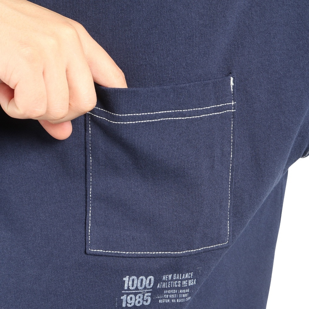 ニューバランス（new balance）（メンズ）長袖Tシャツ メンズ 1000 AMT25024PGM