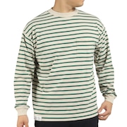 (メンズ)Tシャツ 長袖 メンズ 900 ストライプ AMT25069TWF ロンT