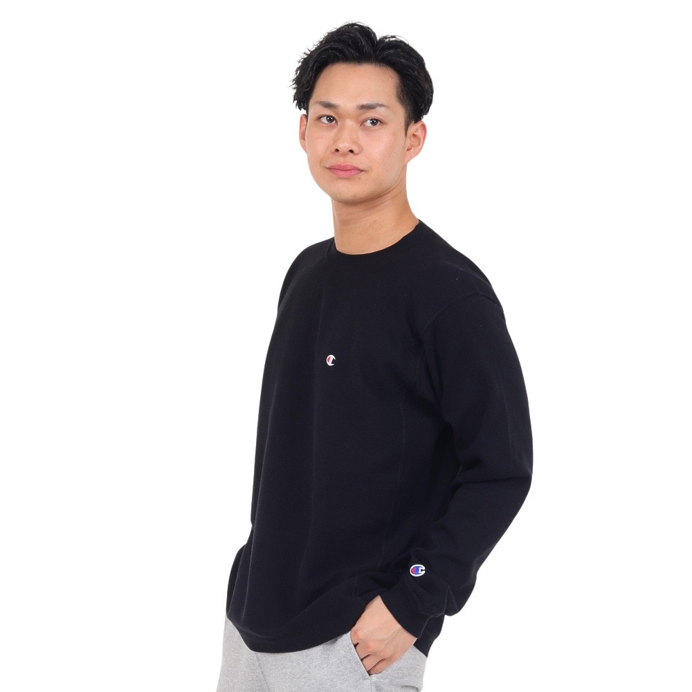 チャンピオン-ヘリテイジ（CHAMPION-HERITAGE）（メンズ）長袖Tシャツ メンズ リバースウィーブ  23FW C3-Y430 090