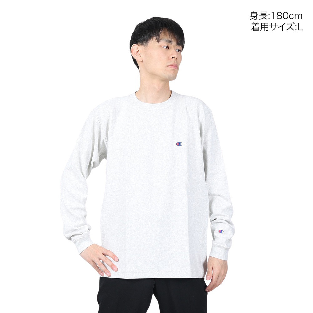 チャンピオン-ヘリテイジ（CHAMPION-HERITAGE）（メンズ）リバースウィーブ 長袖Tシャツ C3-Y430 810