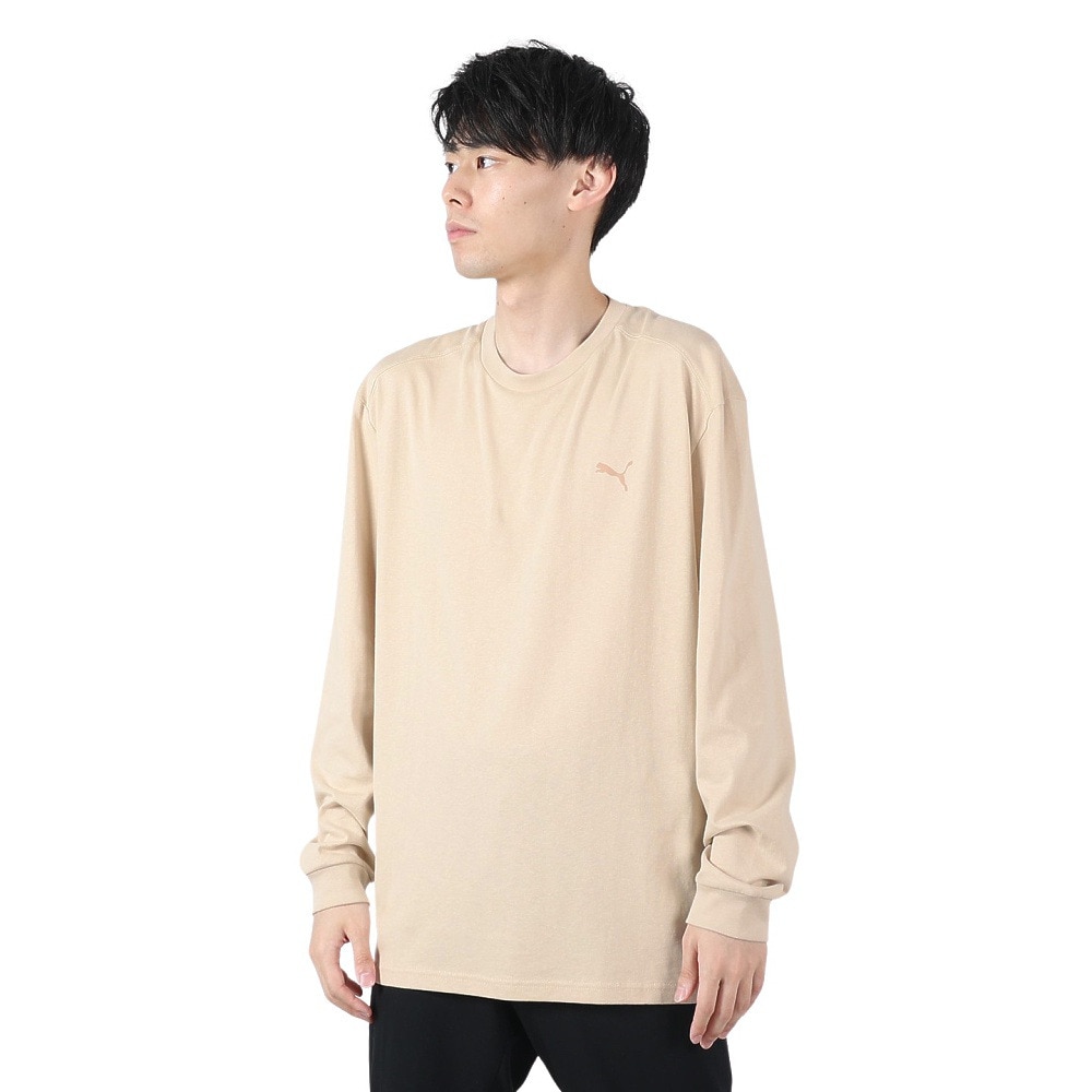 プーマ（PUMA）（メンズ）長袖Tシャツ メンズ バックプリント プリントTシャツ 674897 88 KNR