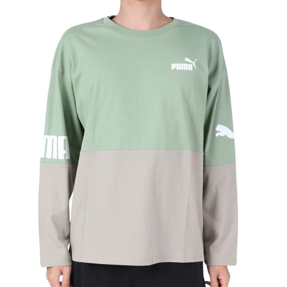 プーマ（PUMA）（メンズ）長袖Tシャツ メンズ POWER  674925 26 WKK