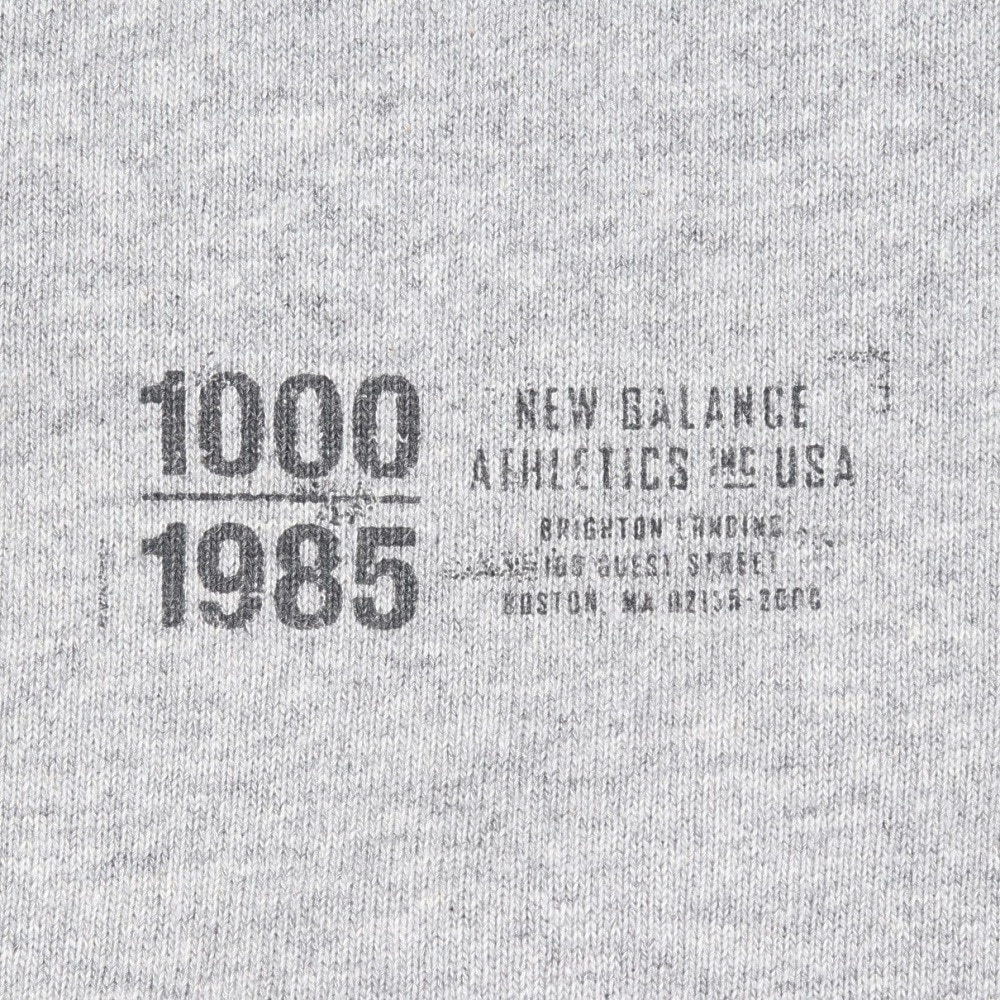 ニューバランス（new balance）（メンズ）1000 リブ裾ロングスリーブ Tシャツレギュラーフィット AMT35101AG