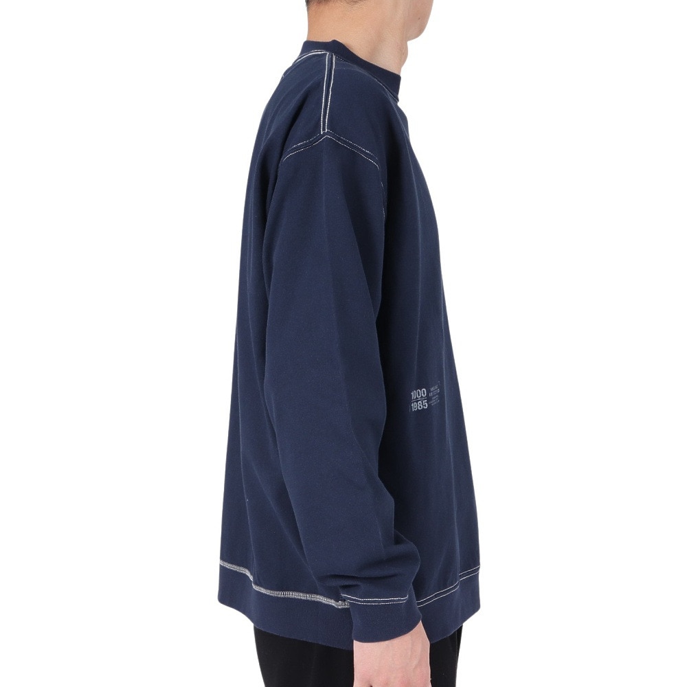ニューバランス（new balance）（メンズ）1000 リブ裾ロングスリーブ Tシャツレギュラーフィット AMT35101PGM
