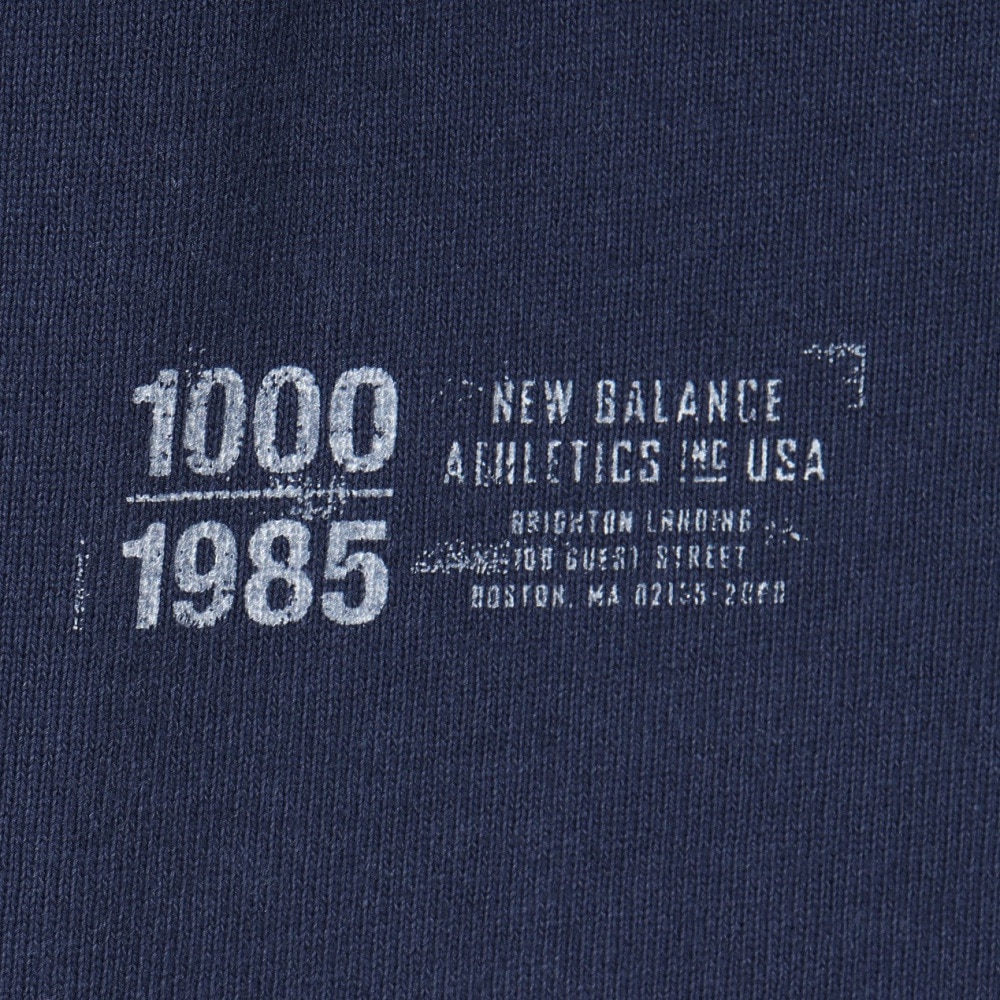 ニューバランス（new balance）（メンズ）1000 リブ裾ロングスリーブ Tシャツレギュラーフィット AMT35101PGM