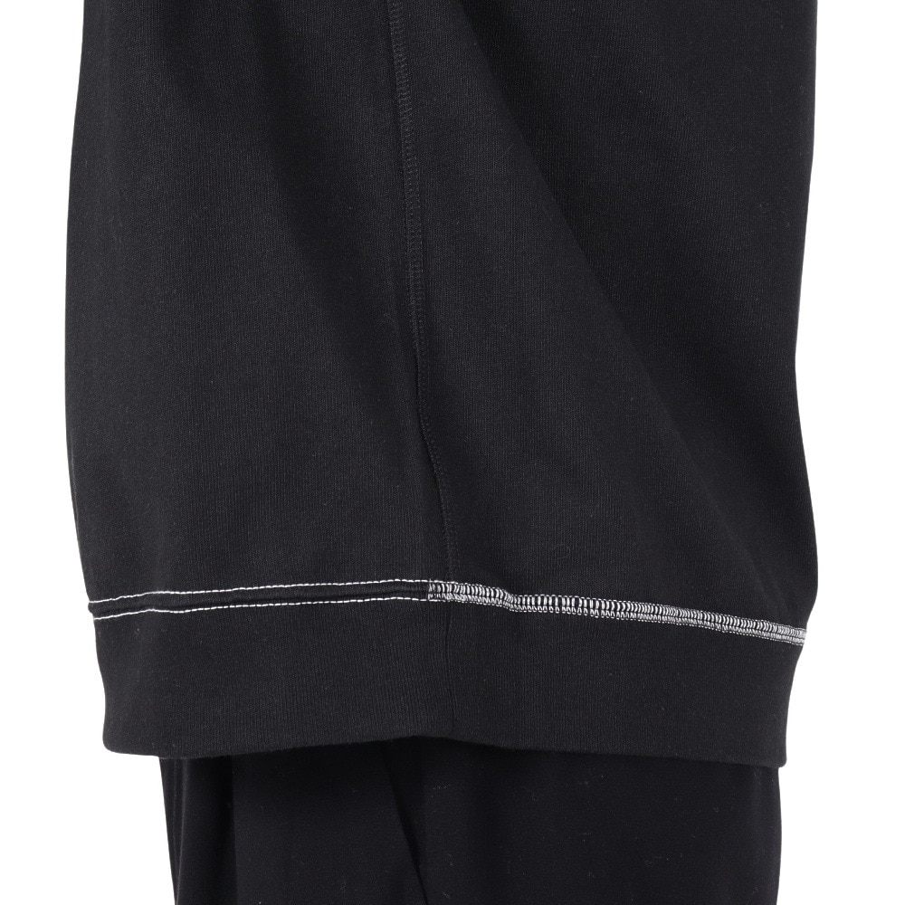 ニューバランス（new balance）（メンズ）1000 リブ裾ロングスリーブ Tシャツオーバーサイズフィット AMT35102BK