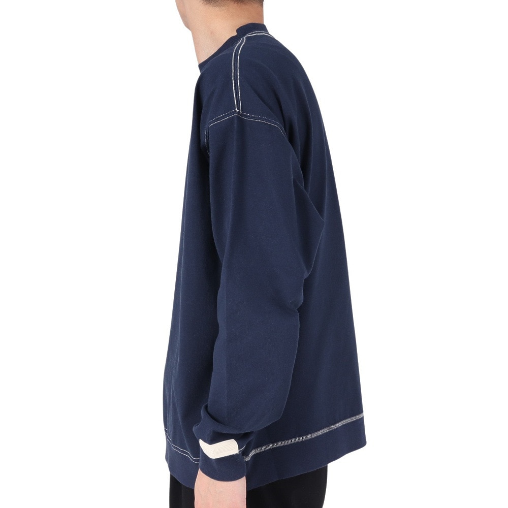 ニューバランス（new balance）（メンズ）1000 リブ裾ロングスリーブ Tシャツオーバーサイズフィット AMT35102PGM