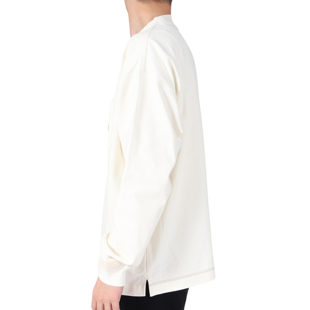 ニューバランス（new balance）（メンズ）1000 ミルナンバリングプリントロングスリーブ Tシャツオーバーサイズフィット AMT35104SST