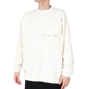 (メンズ)1000 ミルナンバリングプリントロングスリーブ Tシャツオーバーサイズフィット AMT35104SST