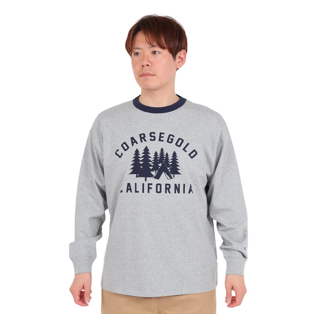 チャンピオン-ヘリテイジ（CHAMPION-HERITAGE）（メンズ）長袖Tシャツ メンズ CA RELAXFIT CAMP GR C3-X404 070