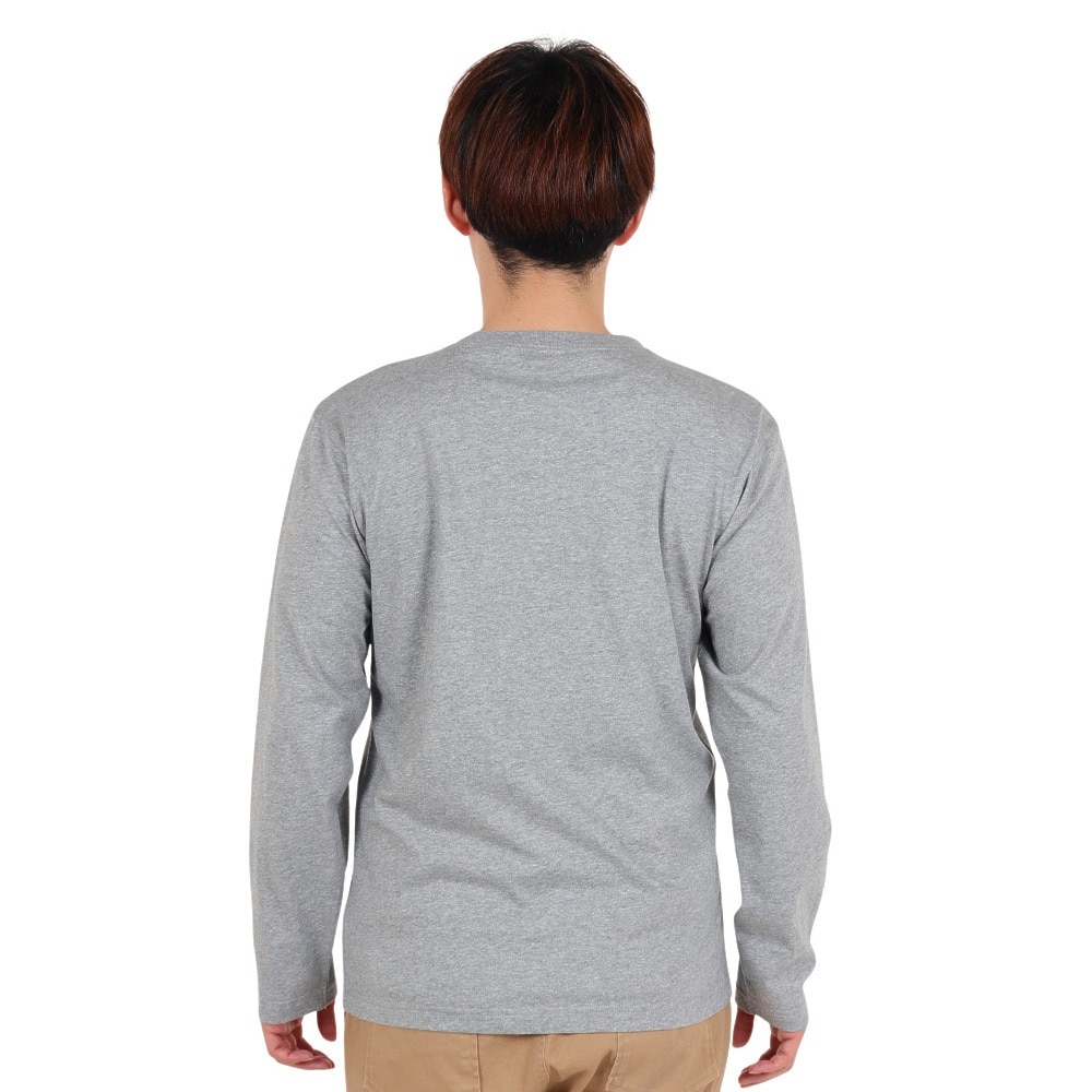 チャンピオン-ヘリテイジ（CHAMPION-HERITAGE）（メンズ）長袖Tシャツ メンズ BA COLLEGE PRINT C3-X413 076