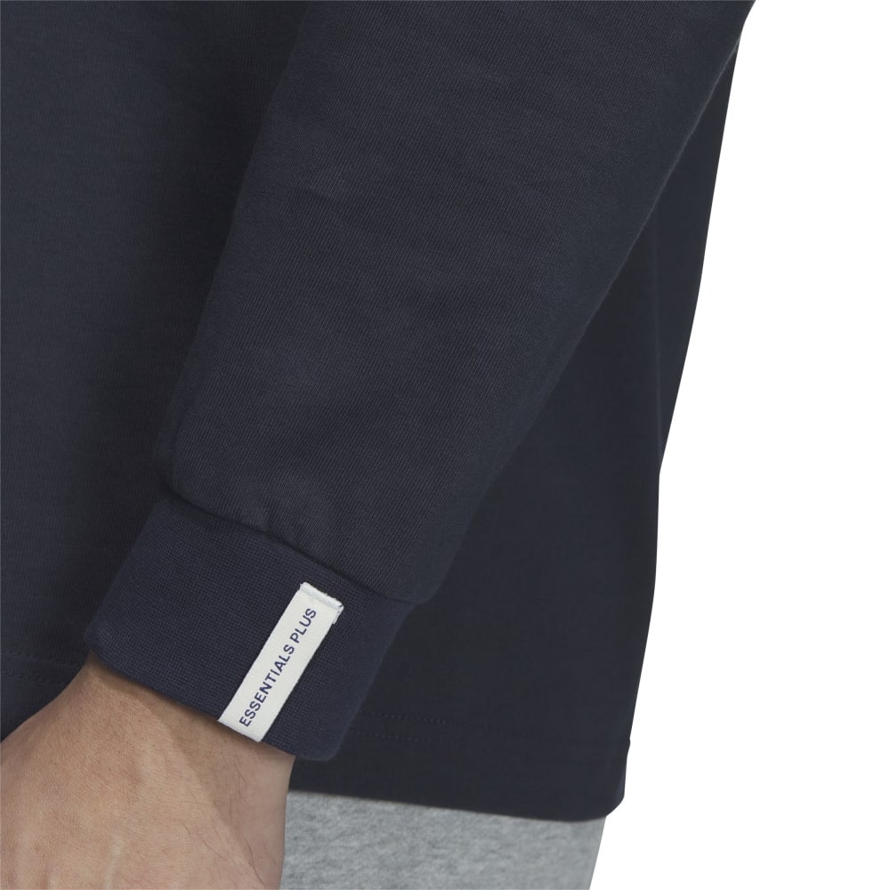 アディダス（adidas）（メンズ）エッセンシャルズ プラス ルーズフィット スモールロゴ 長袖Tシャツ KWF00-JF3926