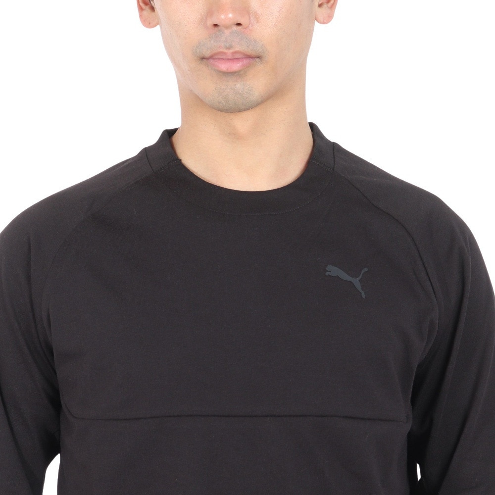 プーマ（PUMA）（メンズ）プーマ テック 長袖Tシャツ 681839 01 BLK