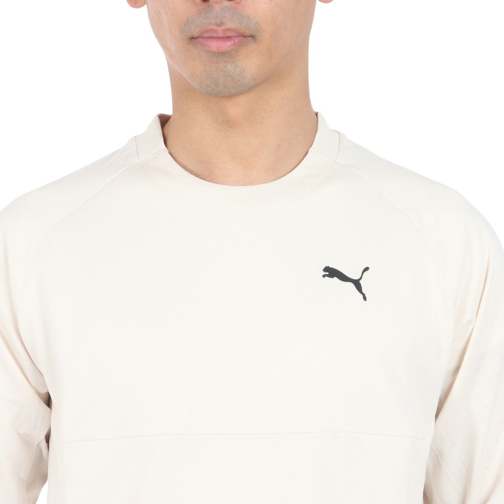プーマ（PUMA）（メンズ）プーマ テック 長袖Tシャツ 681839 87 BEG