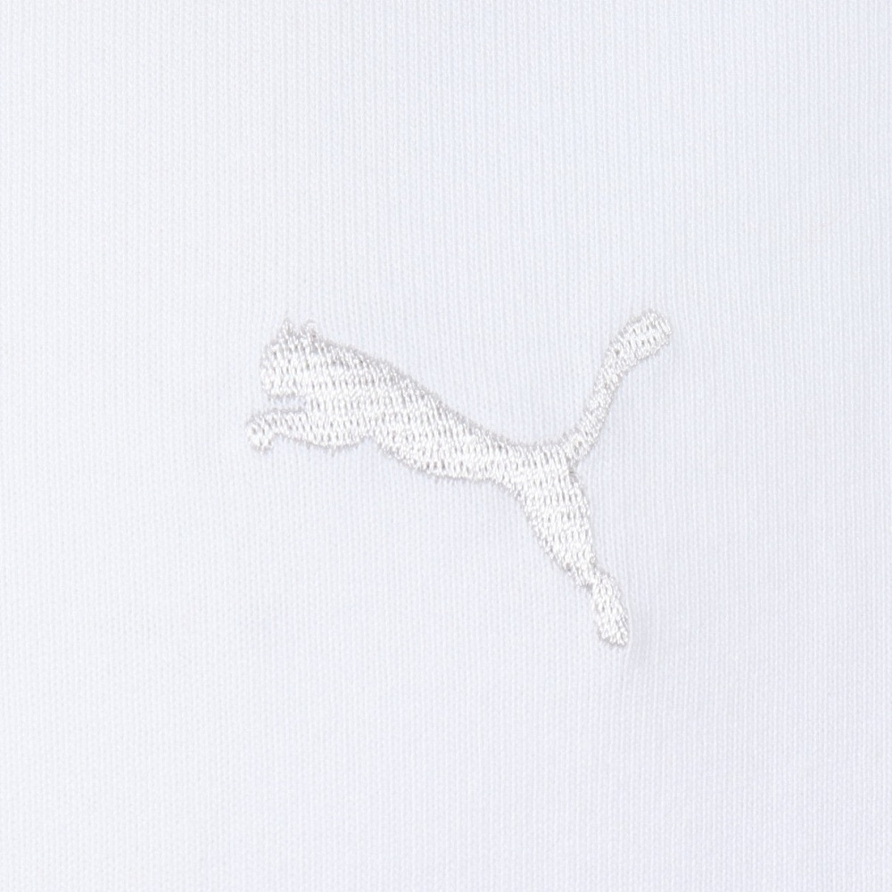 プーマ（PUMA）（メンズ）MWQ 長袖Tシャツ 630169 02 WHT