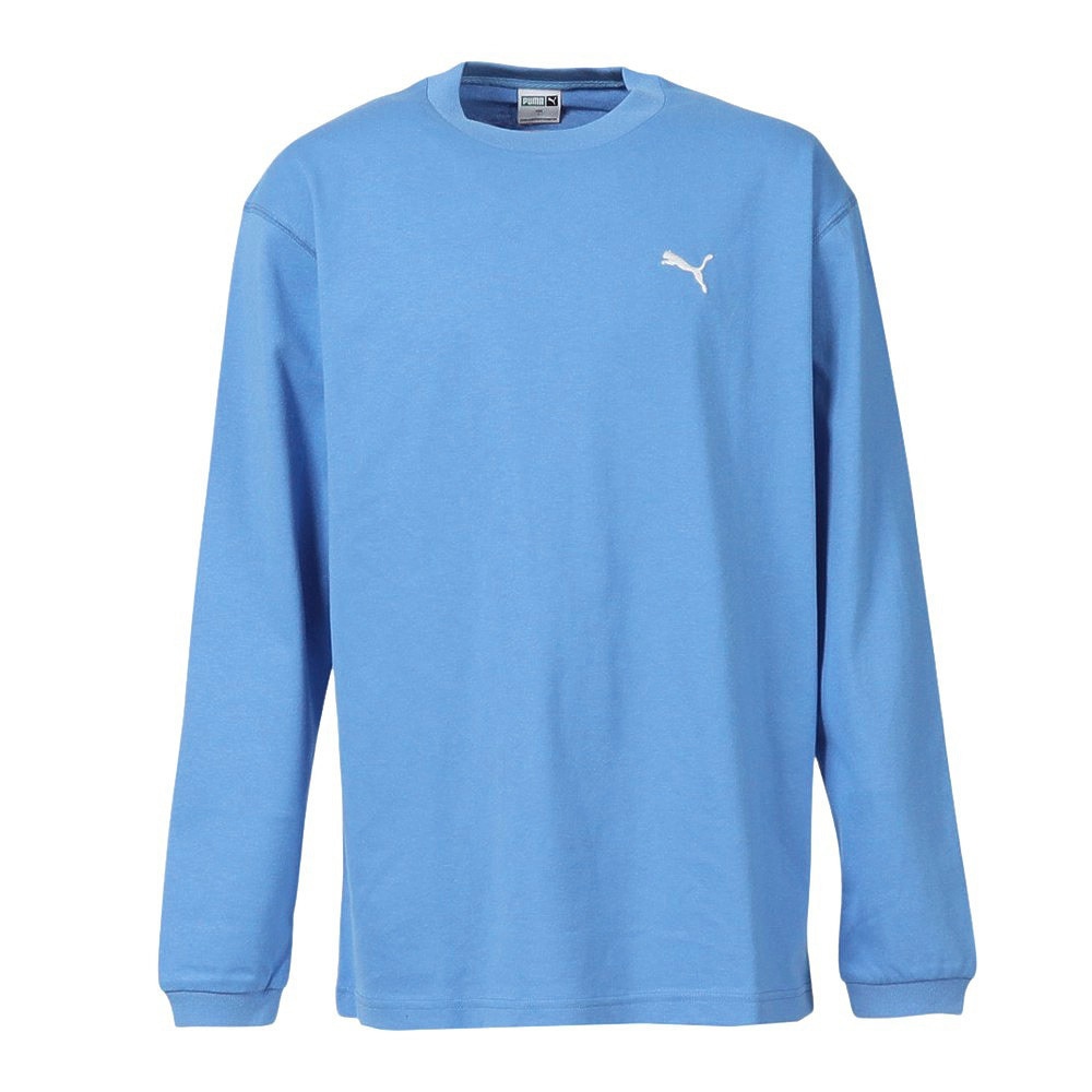 プーマ（PUMA）（メンズ）MWQ 長袖Tシャツ 630169 26 LBLU